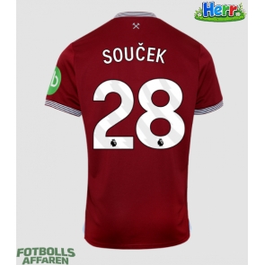 West Ham United Tomas Soucek #28 Hemmatröja 2025-26 Kortärmad